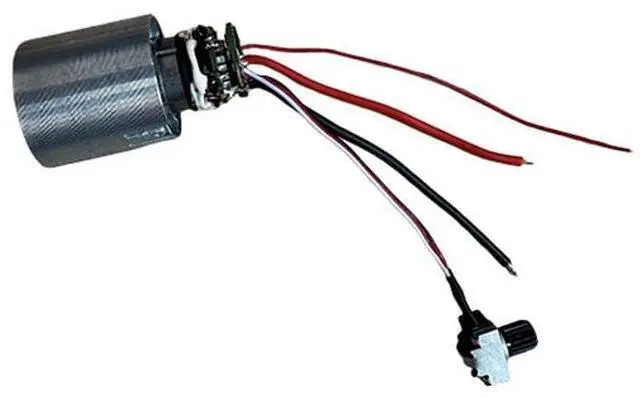 Alt view image 9 of 10 - 29mm Brushless Motor High Speed Jetfan Ducted Jet Fan Air Blower Turbo for Compressed Air Duster Cleaner 130000 RPM 7.4V