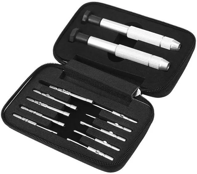 Alt view image 11 of 14 - 1 Set Glasses Screwdriver Kit Watch Jewelry Eyeglasses Repairing Tool