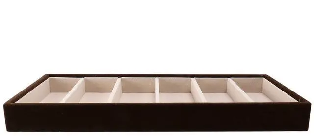 Alt view image 9 of 14 - 6 Eyeglasses Display Case, Sunglasses Storage Box, Spectacles, Display Tray Holder, Jewelry Tray, Opening Top Flannel Inside.