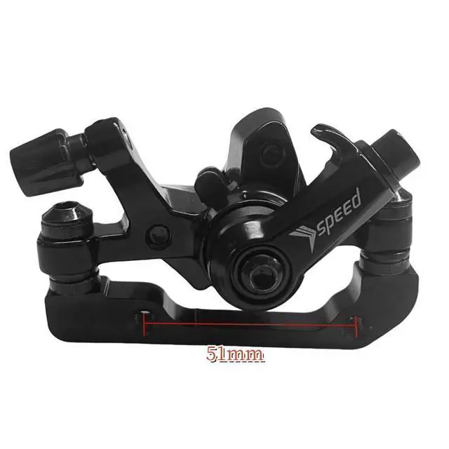 Alt view image 9 of 14 - Mountain Bike Brake Disc Brake Bicycle Mechanical Disc Brake Set for Mountain Bike Pushes Caliper Piston with Rotor