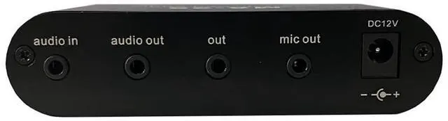 Alt view image 8 of 12 - 6.5mm Dynamic Microphone 3.5mm Condenser Microphone Headphone Amplifier Audio Preamplifier Mixing Board MA-2S