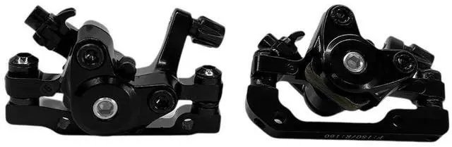 Alt view image 11 of 14 - Mountain Bike Brake Disc Brake Bicycle Mechanical Disc Brake Set for Mountain Bike Pushes Caliper Piston with Rotor