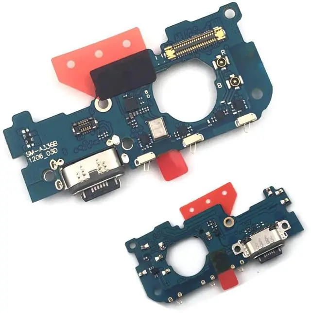 Alt view image 8 of 14 - USB Charger Charging Port Dock Connector Ribbon Flex Cable PCB Board Replacement Compatible for Galaxy A33 5G A336E SM-A536E/DS SM-A336M/DS 6.4 inch