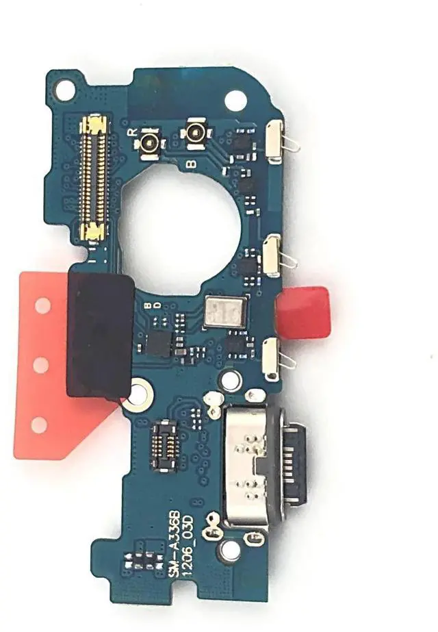 Alt view image 13 of 14 - USB Charger Charging Port Dock Connector Ribbon Flex Cable PCB Board Replacement Compatible for Galaxy A33 5G A336E SM-A536E/DS SM-A336M/DS 6.4 inch