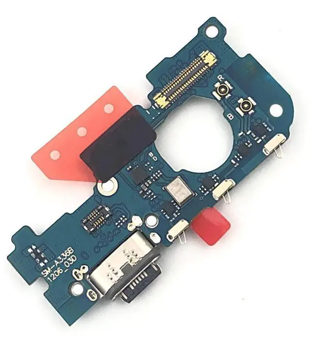 Alt view image 12 of 14 - USB Charger Charging Port Dock Connector Ribbon Flex Cable PCB Board Replacement Compatible for Galaxy A33 5G A336E SM-A536E/DS SM-A336M/DS 6.4 inch