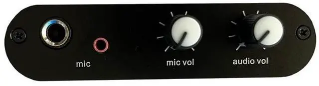 Alt view image 11 of 12 - 6.5mm Dynamic Microphone 3.5mm Condenser Microphone Headphone Amplifier Audio Preamplifier Mixing Board MA-2S