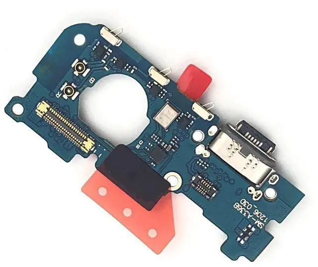 Alt view image 14 of 14 - USB Charger Charging Port Dock Connector Ribbon Flex Cable PCB Board Replacement Compatible for Galaxy A33 5G A336E SM-A536E/DS SM-A336M/DS 6.4 inch