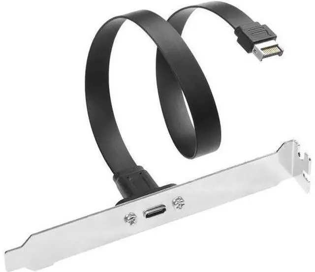 Alt view image 8 of 14 - Vszerda 20Gbps USB 3.2 Gen 2x2 USB-C Adapter Flat Cable, Internal USB 3.2 20-Pin Type-E