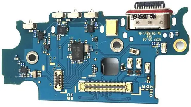 Alt view image 11 of 12 - USB Charger Charging Port Plug Mic Microphone PCD Board Flex Cable Connector Replacement Compatible with Samsung Galaxy S23 Plus S916U S916 S916U1