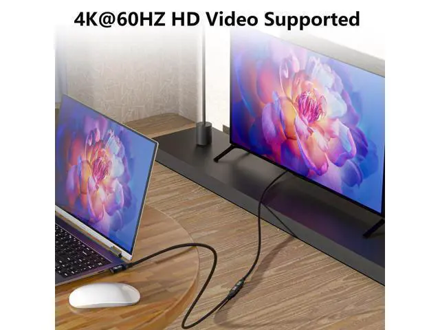Alt view image 14 of 14 - Vszerda 20 Gbps USB-c Right Angle Extension, USB c Male to Female 16.5ft, 4K Extended Cord Extender,USB 3.2 Extension 100W PD Fast Charging Compatibility with Laptop Tablet Mobile Phone