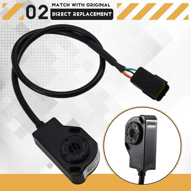 Alt view image 11 of 14 - HXJS-4805D Model Accelerator Coil and Control Box, Electric Pedal with 0-4.6V Output and 12-96V Input