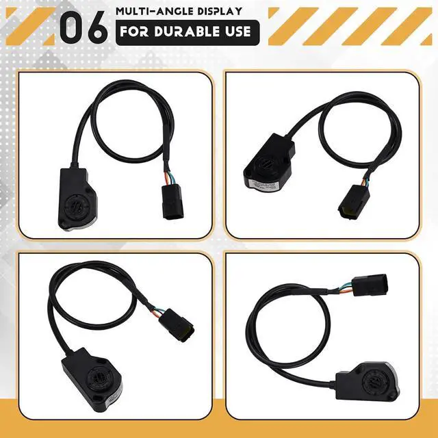 Alt view image 14 of 14 - HXJS-4805D Model Accelerator Coil and Control Box, Electric Pedal with 0-4.6V Output and 12-96V Input
