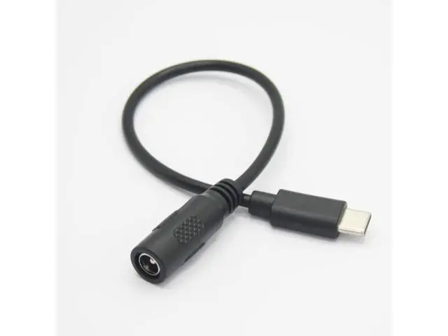 Alt view image 11 of 12 - 4Pcs Short DC 5.5mm x 2.1mm to USB C Power Cord 6inch, DC 5521 Female to USB Type C Male Plug 5V 3A Power Charging Cable Extension Cord, for Small Fan, Bedside Lamp Etc Other USB Type C Equipment