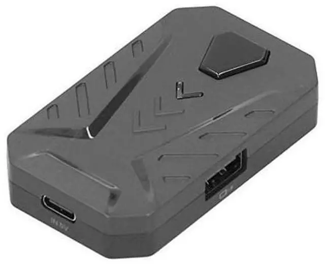 Alt view image 6 of 10 - Mobile Gaming Keyboard Mouse Adapter Converter for PUBG, for Android and for iOS Mobile Phones, Support Bluetooth, with Adjustable Stand(Black)