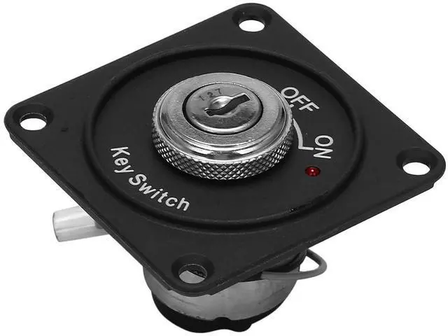 Alt view image 14 of 14 - Universal 12V Car Boat Motorcycle Ignition Key Ignition Switch Panel 2Position with 2 Keys