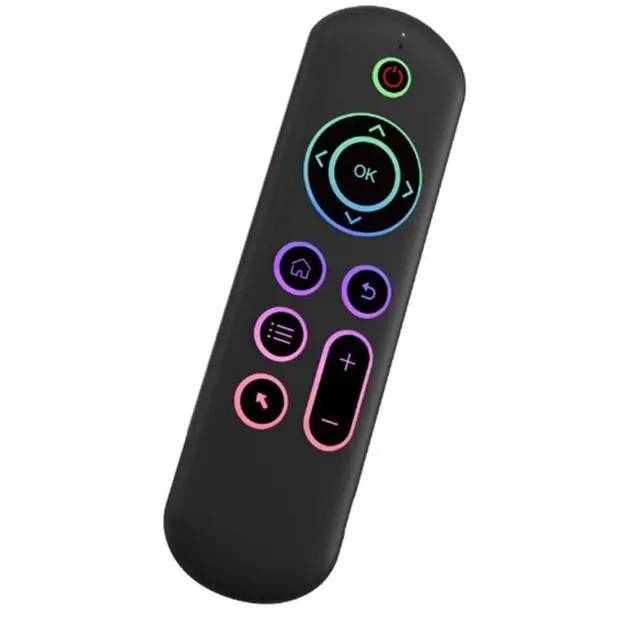 Alt view image 8 of 14 - M5 IR 2.4G Air Mouse Remote Touchpad for Android TV Box PC Mini Wireless Keyboard Flying Mouse(with Color Backlit) Easy to Use