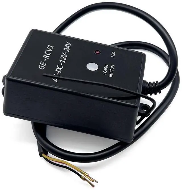 Alt view image 9 of 14 - -RCV1 Receiver 433.92MHz DC/AC 12V/24V for Gate Garage Door Remote Rolling Code and Fixed Code External Receivers