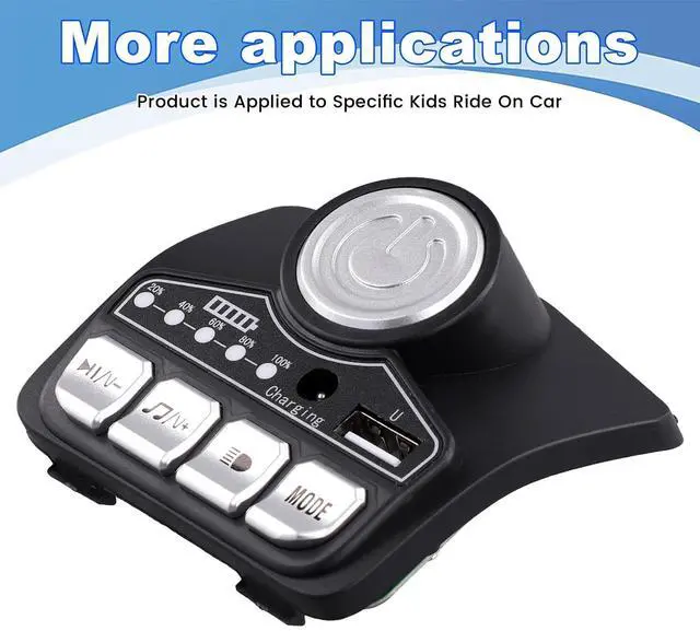 Alt view image 10 of 14 - 12V HB12V Multi-Feature Central Control Board for Children'S Electric Vehicle Repairs
