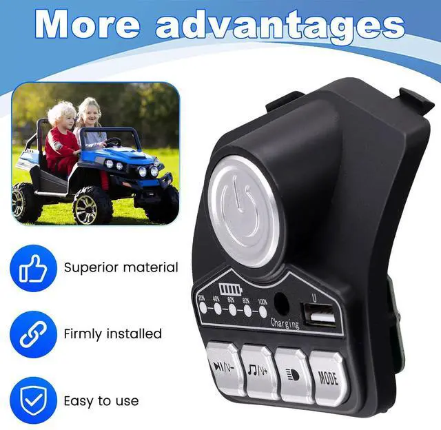 Alt view image 11 of 14 - 12V HB12V Multi-Feature Central Control Board for Children'S Electric Vehicle Repairs