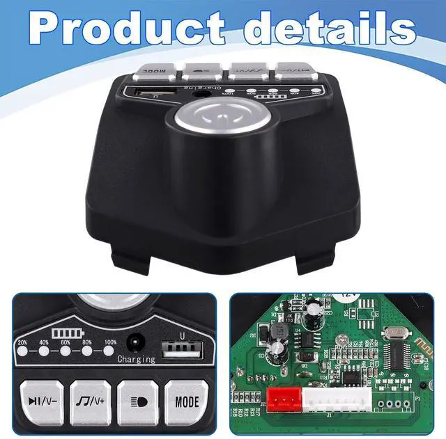 Alt view image 12 of 14 - 12V HB12V Multi-Feature Central Control Board for Children'S Electric Vehicle Repairs