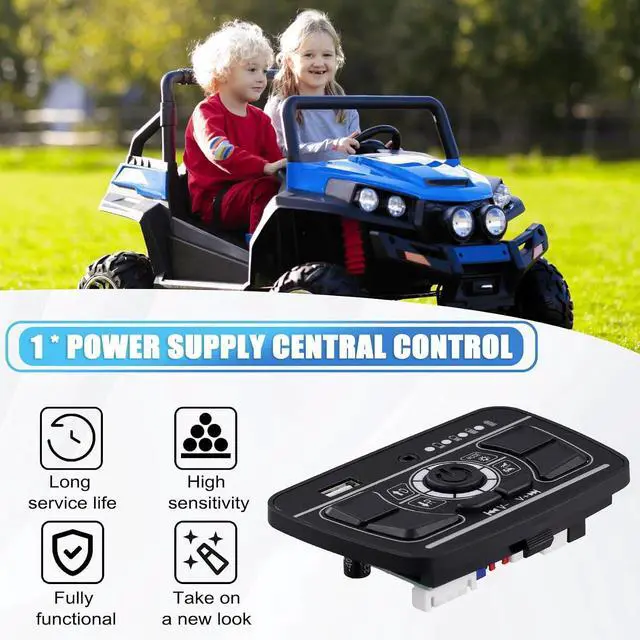 Alt view image 12 of 14 - Power Supply Central Control Multifunctional Central Control Panel Children'S Electric Car Part Style 2
