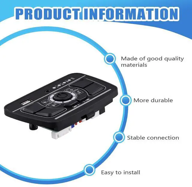 Alt view image 14 of 14 - Power Supply Central Control Multifunctional Central Control Panel Children'S Electric Car Part Style 2