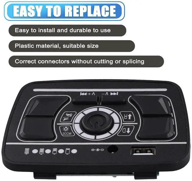 Alt view image 11 of 14 - Power Supply Central Control Electric Car Central Control Children'S Electric Car Part Style 1