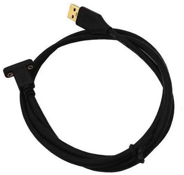 Alt view image 13 of 14 - Vszerda USB3.0 to Type-C Cable Cord,6ft USB-C USB 3.1 Type-C Female to USB 3.0 A Male Data & Charging Cable with Panel Mount Screw Hole (6ft/1.8m)
