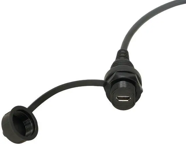 Alt view image 13 of 14 - Micro USB Mount Extension Dash Flush Cable for Car, Boat, Motorcycle, Truck Dashboard (Micro USB) (1m)