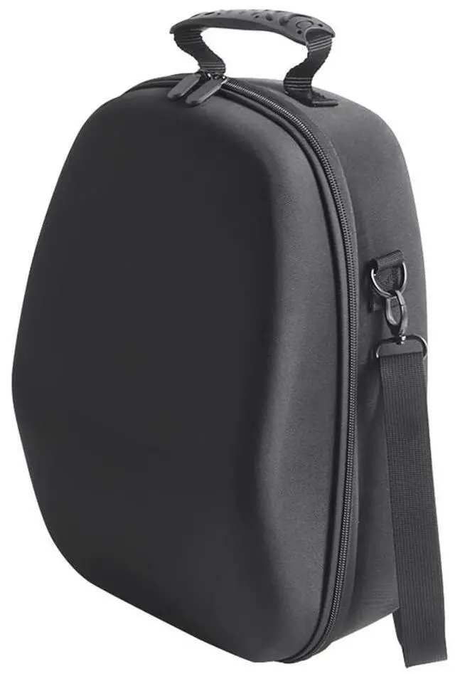 Alt view image 6 of 10 - Glasses Handbag EVA Protective Storage Cases with Handle Large-Capacity Dustproof Wear- for PS VR2 Glasses A Black