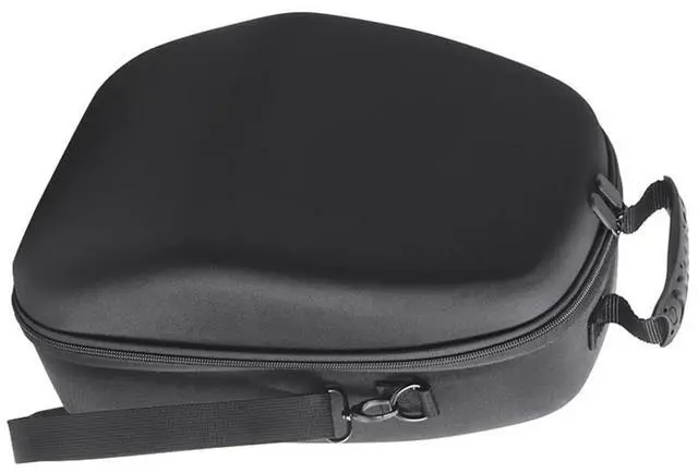Alt view image 7 of 10 - Glasses Handbag EVA Protective Storage Cases with Handle Large-Capacity Dustproof Wear- for PS VR2 Glasses A Black