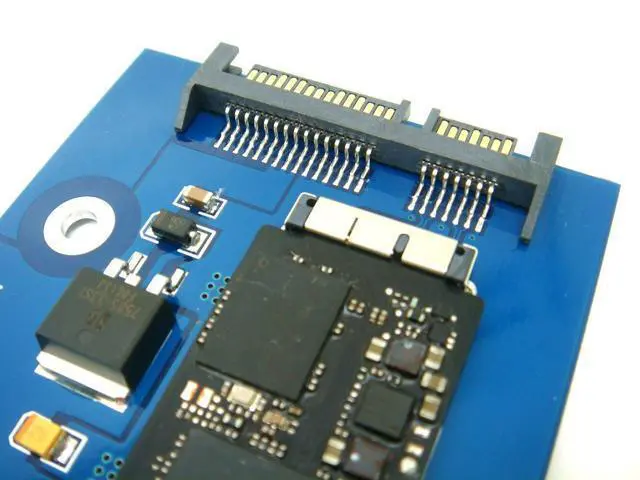 Alt view image 6 of 6 - Vszerda 18-Pin to SATA Adapter Card with USB 2.0 SATA Cable,Compatible with SSD from 2010-2011 MacBook AIR