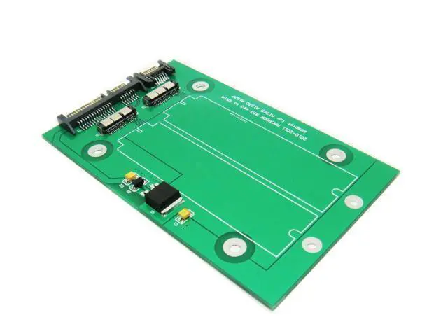 Alt view image 4 of 6 - Vszerda Dual 18-Pin to SATA Adapter for SSD from 2010-2011 MacBook AIR A1369 A1370 A1377