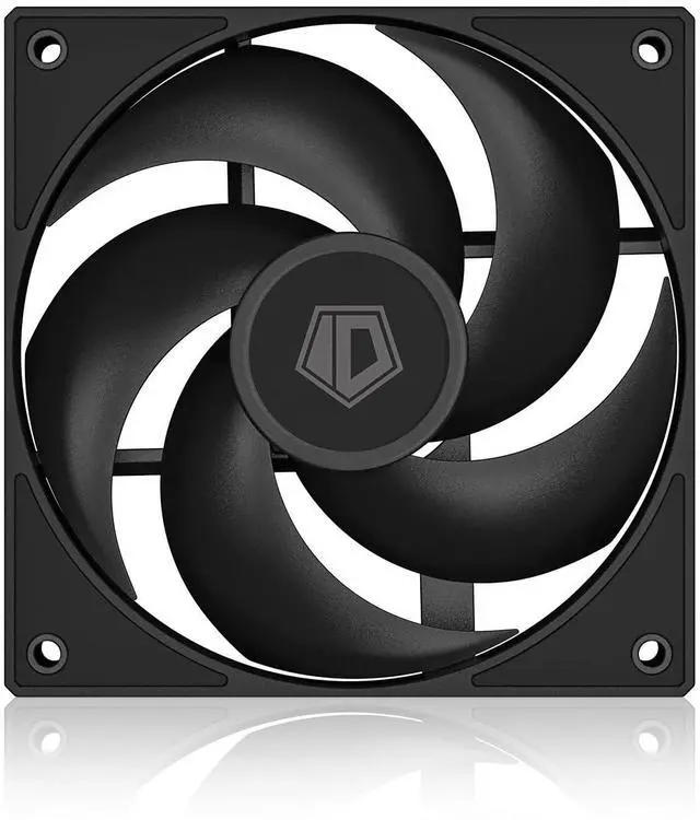 Alt view image 9 of 14 - ID-COOLING AS-120-K Trio 120mm Black Computer Case Fans 3 Pack High Performance Cooling Fans Low Noise 27.2 dB(A), Fan Speeds from 300 RPM - 2,000 RPM, 58 CFM, Hydraulic Bearing Quiet Long lifespan