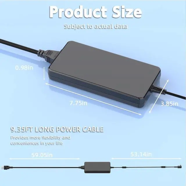 Alt view image 14 of 14 - 230W 180W AC Charger Compatible with Acer Predator Helios 300 PH315-54 PH315-53 PH317-55 PH317-52 G3-573 Triton 300 500 Series PT515-52 PT516 PT316 Nitro 5 7 Gaming Laptop Power Adapter
