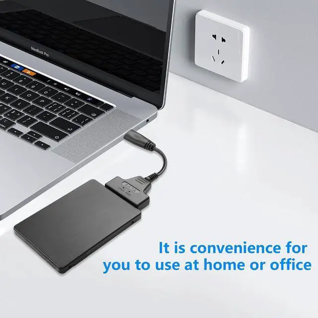 Alt view image 11 of 14 - M.2 NGFF SSD & MSATA SSD to 2.5"" SATA III Converter Adapter 2 in 1 B Key/B&M Key M.2 NGFF mSATA SSD Hard Drive to SATA3.0 Enclosure Adapter Not for M Key, black