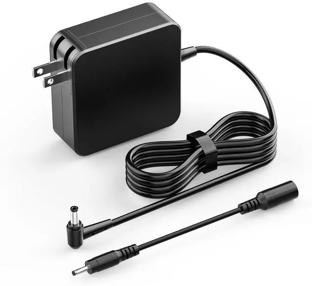 Alt view image 9 of 14 - 65W & 75W Asus Power Adapter Bundle, Dual Tip Laptop Charger + 19V Monitor Supply, 5.5×2.5mm Compatible with Asus Notebook & Display