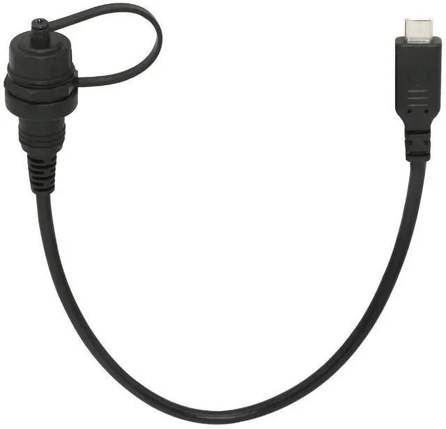 Alt view image 10 of 14 - 30cm USB Type C 2.0 Car Mount Dash Flush Waterproof Extension Cable for Car, Boat, Motorcycle, Truck Dashboard (USB-C)