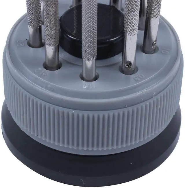 Alt view image 13 of 14 - 9Pcs 0.8mm-2.0mm Watch Screwdriver Screw Driver Kit Repair Tools Set For Watches Glass