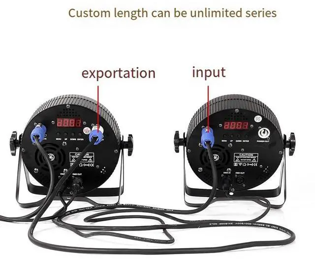 Alt view image 10 of 14 - 1M AC Power Cable for Beam Moving Head Light Beam 5R/7R Moving Head Light Extension Powercon Cable
