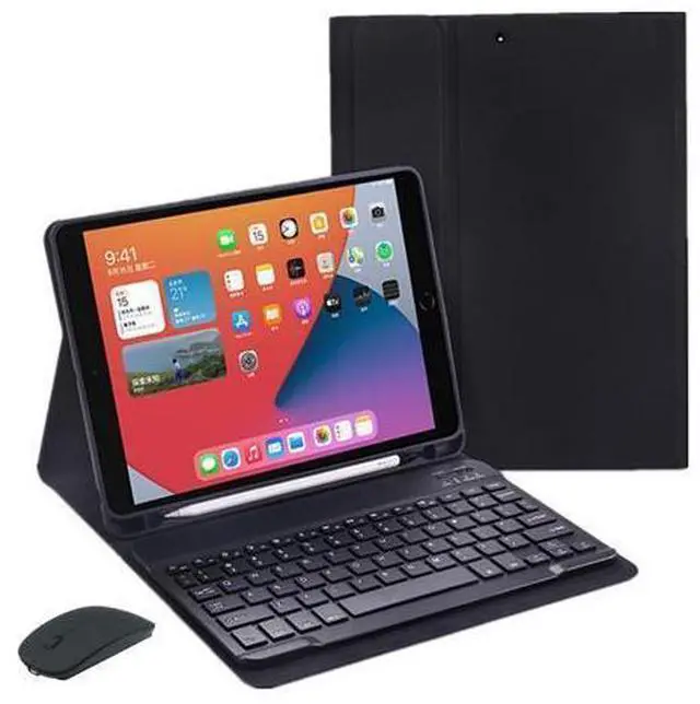 Alt view image 6 of 10 - with Mouse Keyboard case for Galaxy Tab A8 2022 10.5 inch, SM-X200/X205/X207 Magnetic Detachable Bluetooth Keyboard Color Key,Black