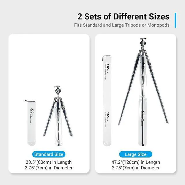 Alt view image 14 of 14 - Camera Rain Cover + Tripod Leg CoverDSLR Mirrorless Camera Rain Cover with 6 Pack Camera Tripod Leg Covers