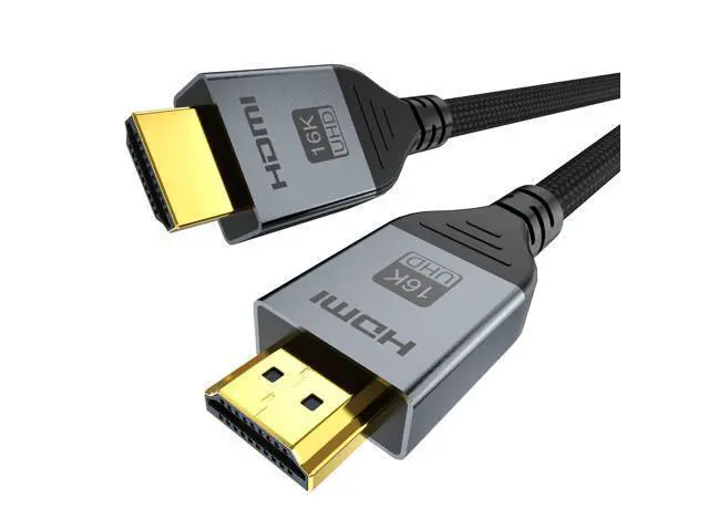 Alt view image 7 of 12 - Vszerda 16K 8K HDMI Cable 96Gbps 3.3 FT, Ultra High Speed HDMI 2.2 Cable 16K@60Hz 8K@120Hz 4K@480Hz HDCP 2.2&2.3, Dynamic HDR, eARC,DTS:X, Compatible with Roku TV/HDTV/PS5/Blu-ray/Projector