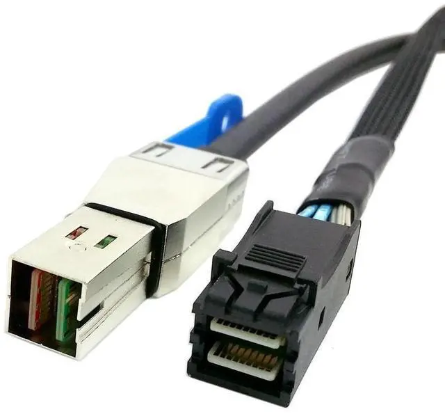 Alt view image 6 of 10 - 100CM Hd Mini Sas 36Pin Sff 8643 To Sff 8644 mini-sas Server Hard Drive Transmission Adapter data Raid cable