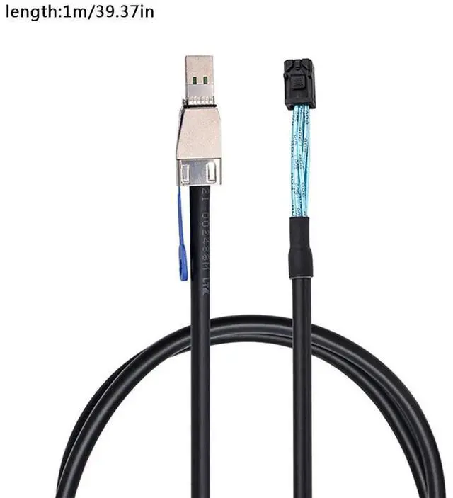 Alt view image 7 of 10 - 100CM Hd Mini Sas 36Pin Sff 8643 To Sff 8644 mini-sas Server Hard Drive Transmission Adapter data Raid cable