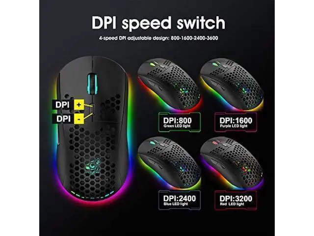 Alt view image 13 of 14 - Wireless Gaming Keyboard and Mouse Combo, 2200mAh Mini 61 Keys Mechanical Feeling Keyboard with Bluetooth 5.1&2.4G Wireless Dual Modes,RGB Backlit Wireless Lightweight Gaming Mouse for PC/Gamer