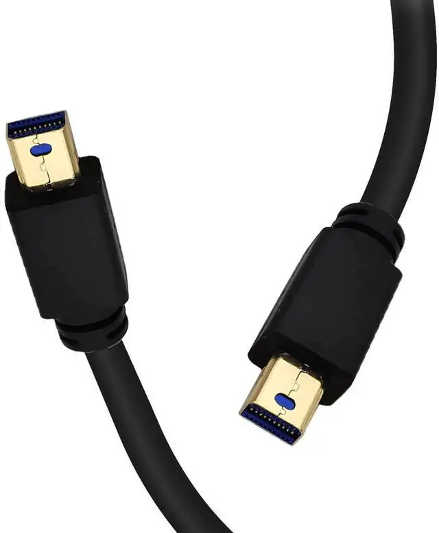 Alt view image 6 of 6 - Mini DisplayPort Cable, 1FT 8K Mini DisplayPort (Mini DP) Male to Male 8K Extension Cord for with Mini DP PC/Laptop (Male to Male)