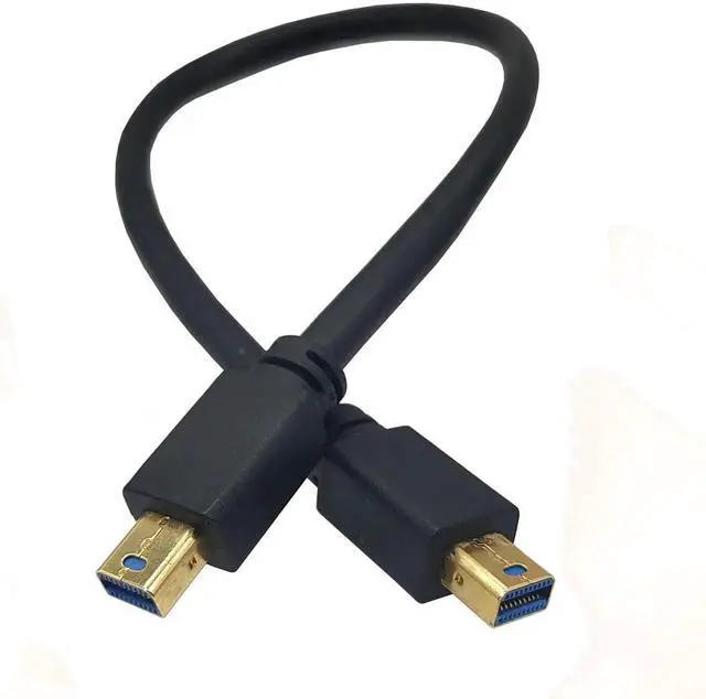 Alt view image 5 of 6 - Mini DisplayPort Cable, 1FT 8K Mini DisplayPort (Mini DP) Male to Male 8K Extension Cord for with Mini DP PC/Laptop (Male to Male)
