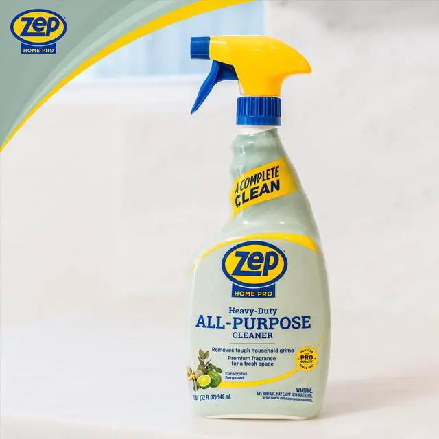 Alt view image 5 of 6 - Home Pro Heavy-Duty All-Purpose Cleaner - 32 oz (Pack of 1) R61506 - Removes tough grime from multiple indoor surfaces like counters & floors while leaving behind a Eucalyptus Bergamot scent