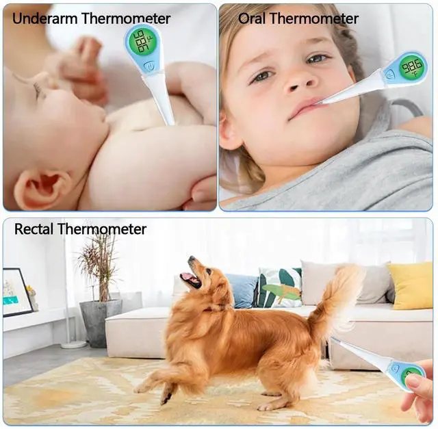 Alt view image 4 of 7 - 100 Pack Thermometer Probe Covers Compatible with Vicks - Disposable Thermometer Sleeves, Convenient to Use and Enhance Comfort, Clear Temperature Sheath Sleeves for Oral and Rectal
